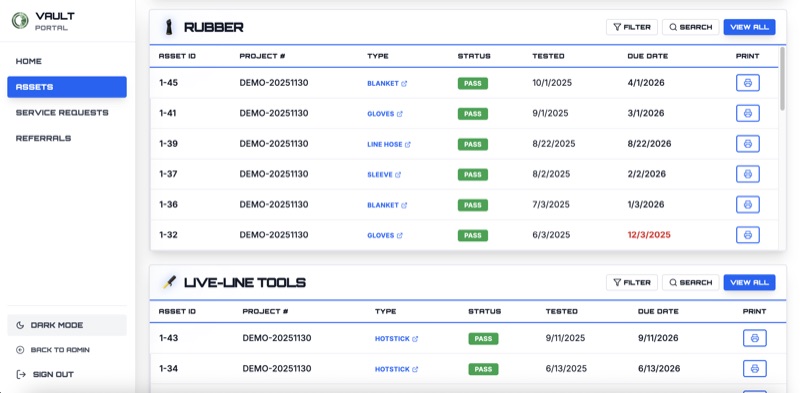 The Vault Documentation System